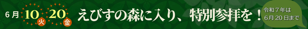 特別参拝のご案内
