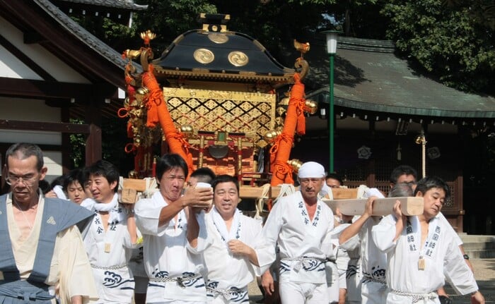 西宮まつり渡御祭の神輿