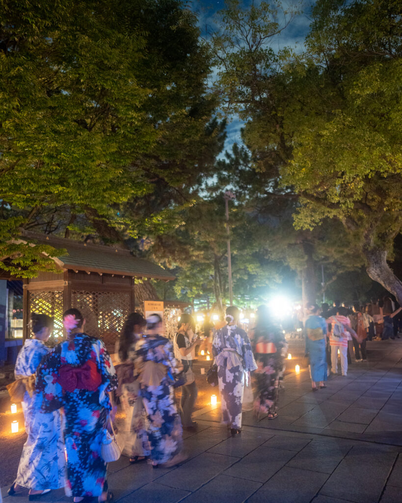 第5回えびすフォトコンテスト入賞「色鮮やかな夏の夜」